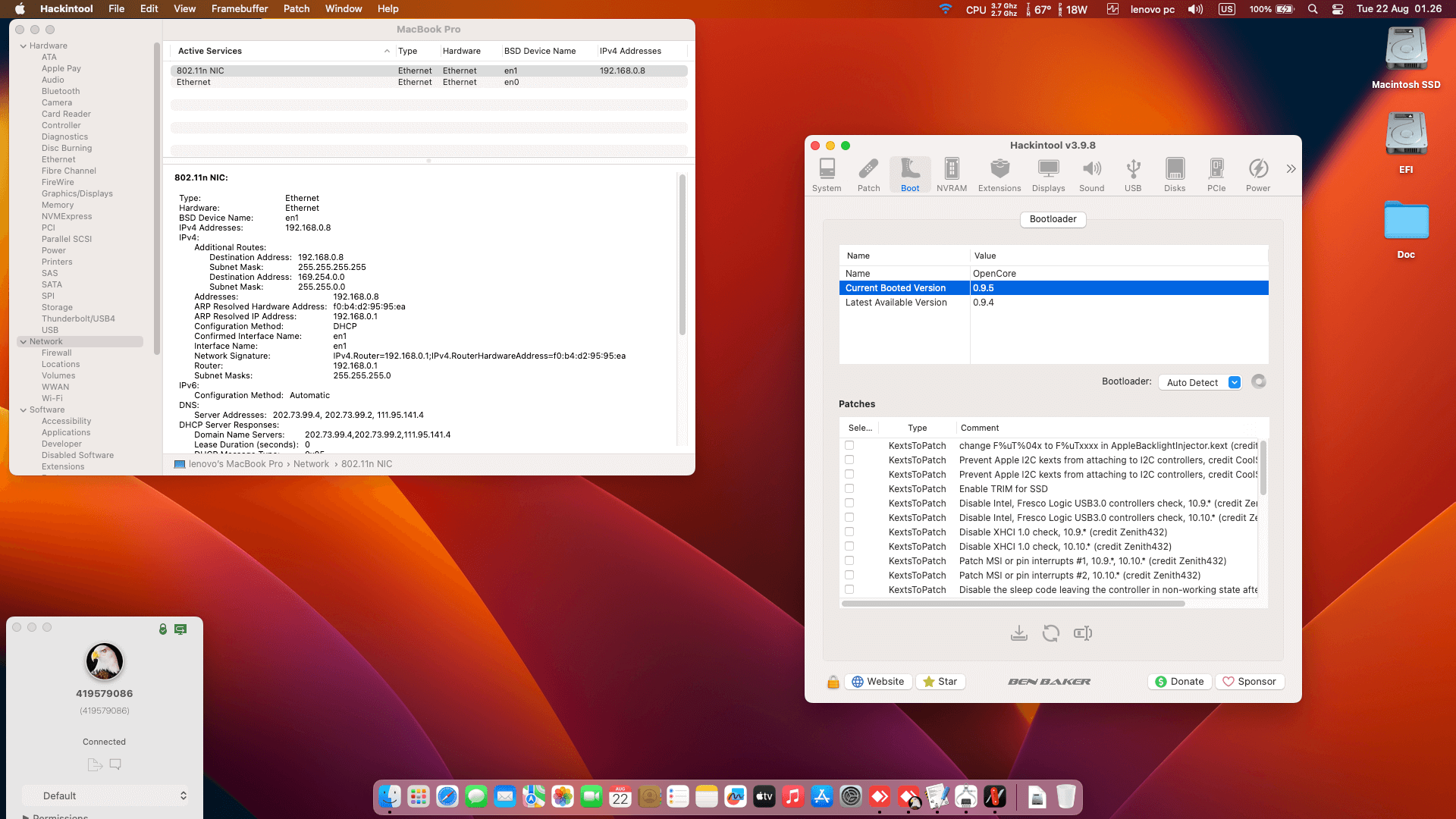Lenovo Legion 5 15ACH6 [AMD Ryzen 5 5600H + Radeon RX Vega 7 + I2C]   OpenCore 1